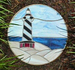 lighthouse stepping stone