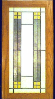 simple 13 stained glass panel