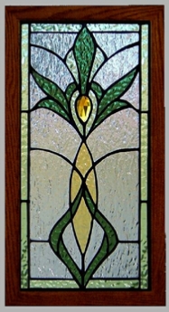 Traditional Stained Glass Panel #21