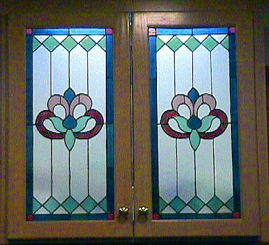 victorian stained glass window 132