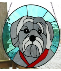 yorkshire terrier hanging panel